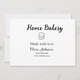 Convite Compartimento caseiro adicione seu nome de texto p