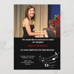 Convite Competição Piano