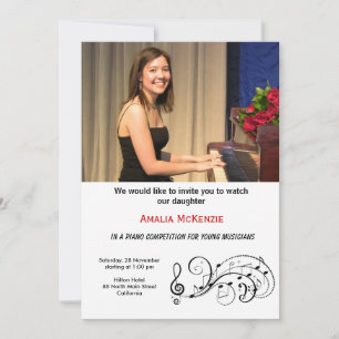 Convite Competição Piano