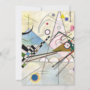 Convite Composição 8 Wassily Kandinsky