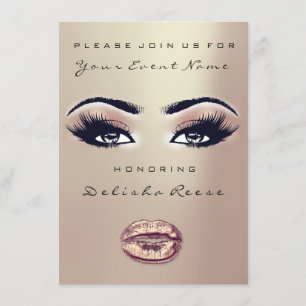 Convite Composição do bordo do beijo do doce do chá de