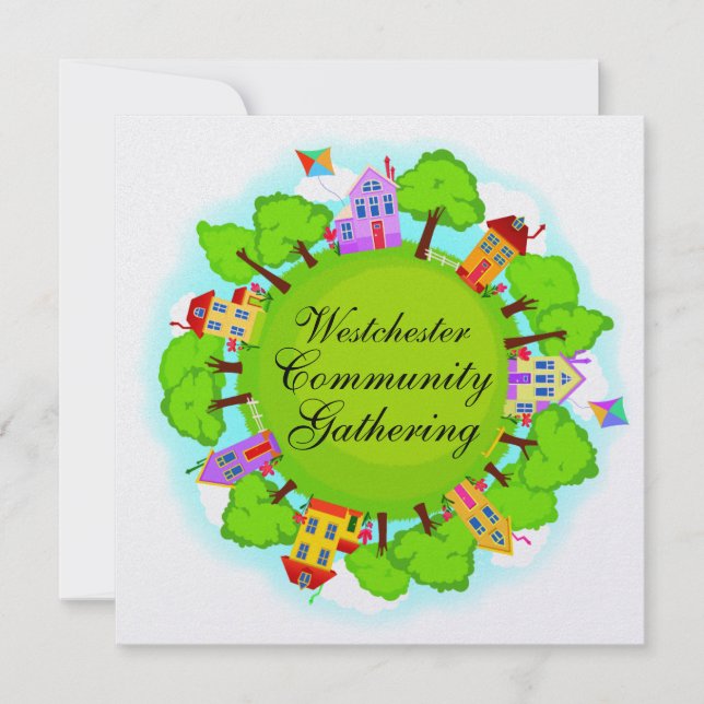 Convite Comunidade - Evento de vizinhança - SRF (Frente)