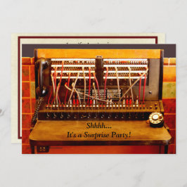 Convite Comutador Surpresa 75ª Festa de aniversário Invite