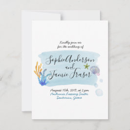 Convite Conceito de casamento Mamma Mia