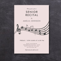 Concerto Musical de Recital de Seniores Notas Musi