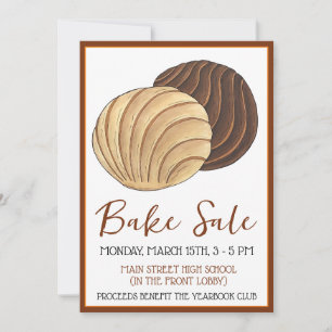 Convite Conchas Comidas Mexicanas Folhas Assares