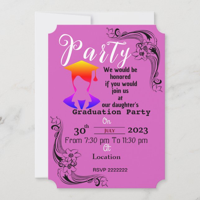 Convite Conclua o Curso   (Frente)