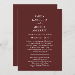 Convite Concurso Caseiro Espanhol BILINGUAL Nuestra Boda