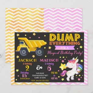 Convite Concurso Conjunto de Aniversário da Unicórn