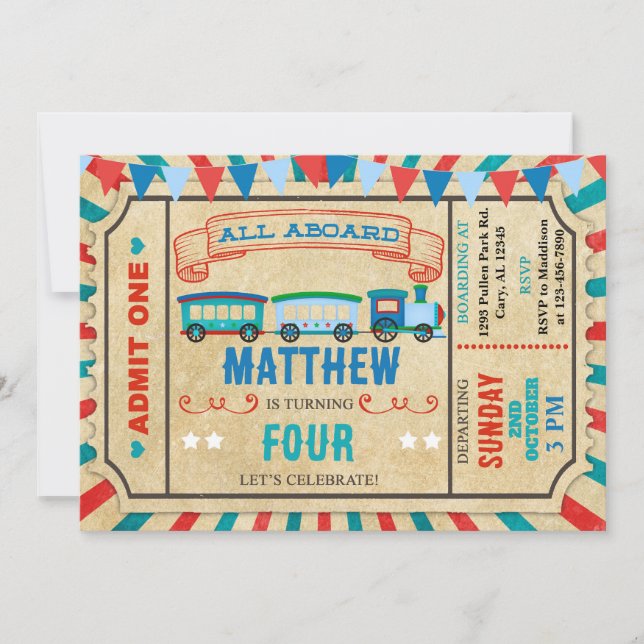 Convite Concurso de aniversário do garoto da passagem de t (Frente)