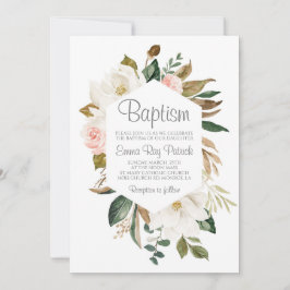 Convite Concurso de Batismo de Cotton Greenery
