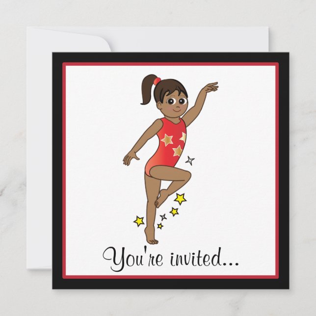 Convite Concurso de Ginástica (Frente)