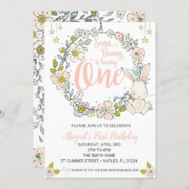 Convite Concurso de Primeiro Aniversário do Bunny