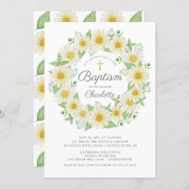 Convite Concurso para Batismo das Meninas Florais Frescas