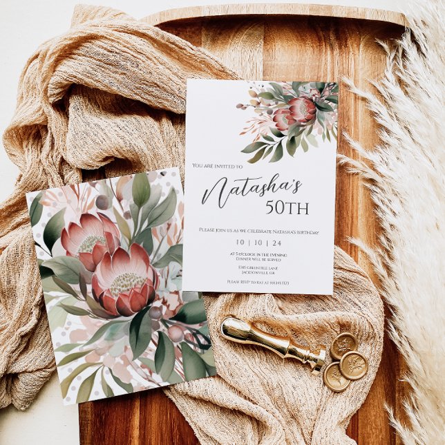 Convite Concurso Protea Birthday (Criador carregado)