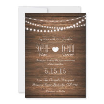Concurso Rustic String of Lights Weding