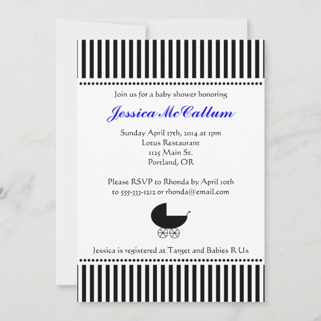 Convite Concurso Silhouette de Rolha - Azul Brilhante (Frente)