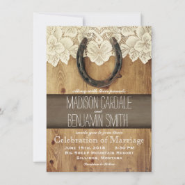 Convite Concursos para Casamento de Locais de Ferradura Oc