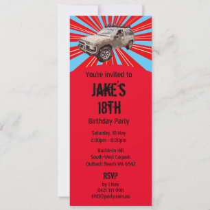 Convite Condução de quatro rodas