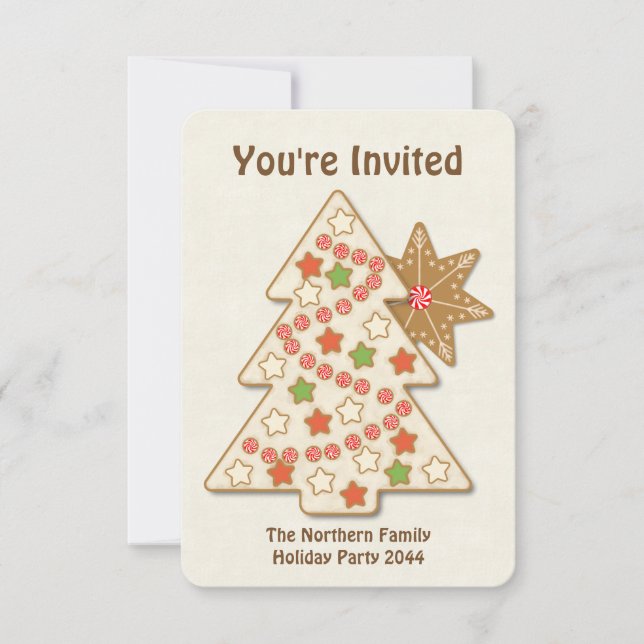 Convite Confeitaria do Polo Norte (Frente)