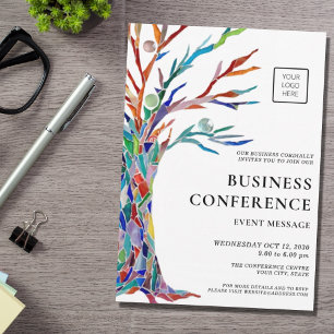 Convite Conferência Empresarial Logo