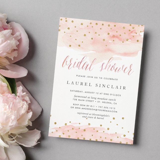 Convite Confetti Pop | Bridal Shower Invitation (Criador carregado)