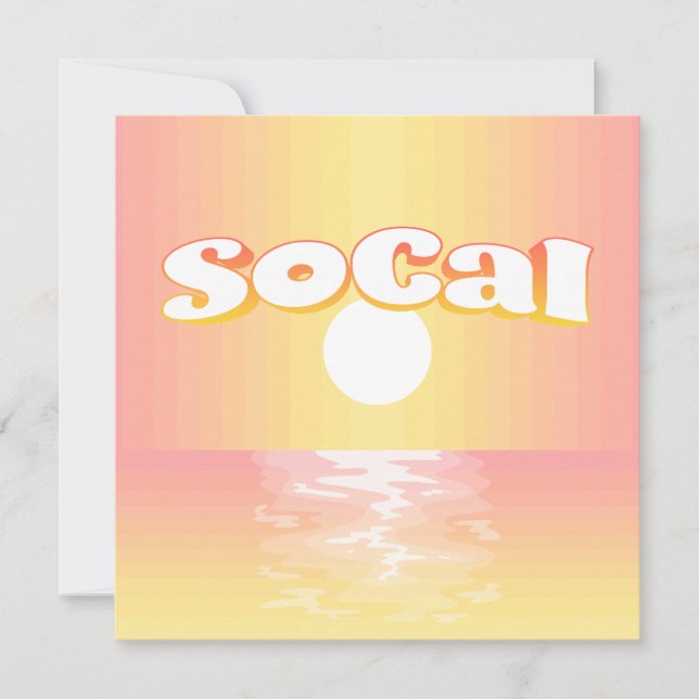 Convite Configuração SoCal (Frente)