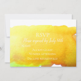 Convite Confirmação de casamento areia amarela praia aquar