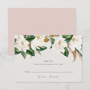 Convite Confirmação de Casamento Magnolia