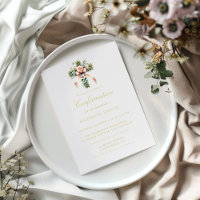 Confirmação de na moda Wildflower Garden