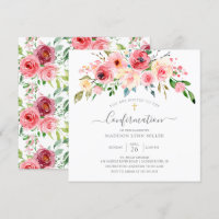 Confirmação Floral de Rosa de Peonies Springtime