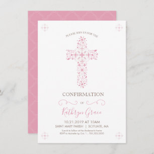 Convite Confirmation Invitation - Girl's Custom Invite
