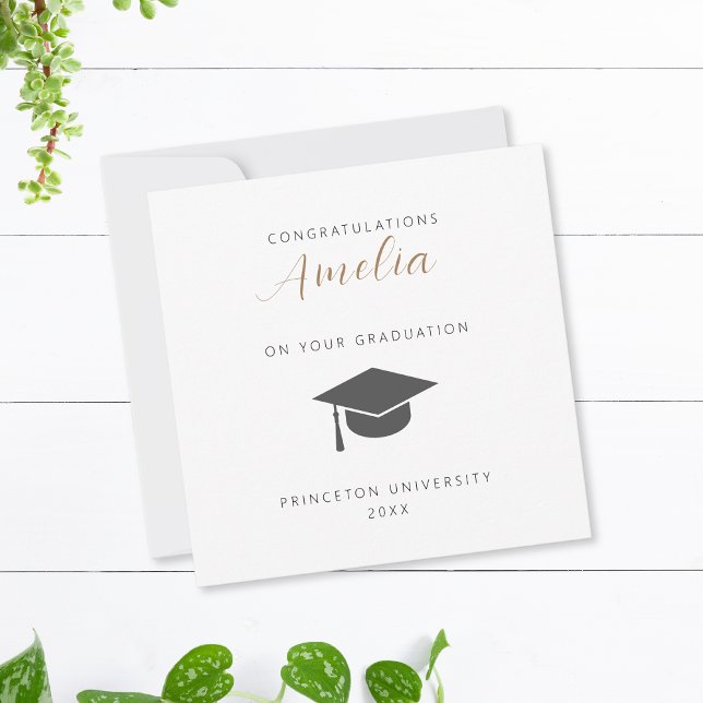 Convite Congratulations On Your Graduation Card (Criador carregado)