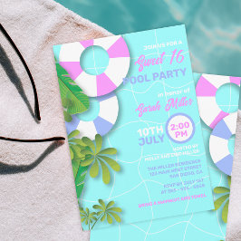 Convite Conjunto de Boia para Festa de Aniversário de 16 A