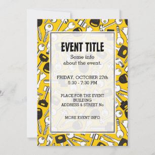 Convite Conjunto de Chaves de Fundo