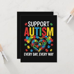 Convite Conscientização sobre autismo
