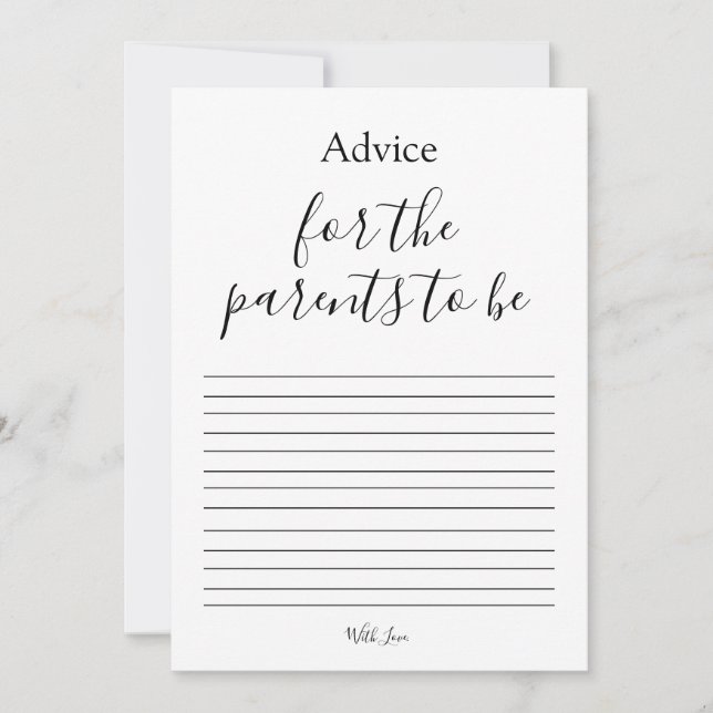 Convite Conselhos de chá de fraldas para a placa-mãe (Frente)