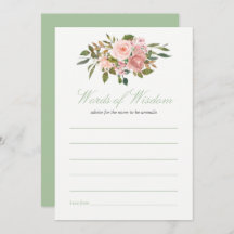 Conselhos sobre Chás de fraldas Blush e Sage para 