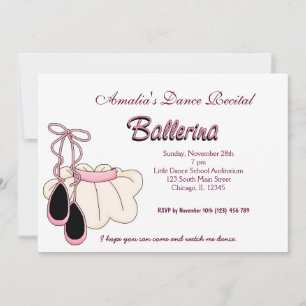 Convite Considerando da dança