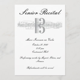 Convite Considerando da Música mais velho - Alto Clef