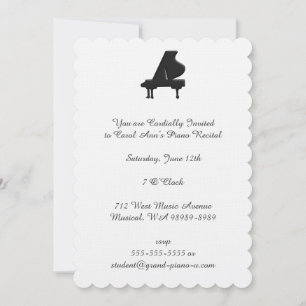 Convite Considerando Piano