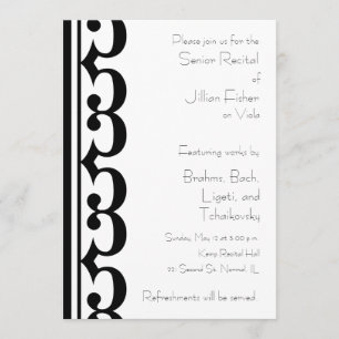 Convite Considerando temático do Clef de alto