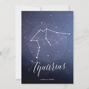 Convite Constellation Star Celestial Número de Tabela Aqu