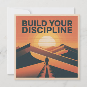 Convite Construa Sua Disciplina
