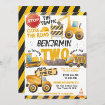 Construção, segundo aniversário de caminhão