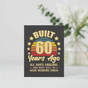 Convite Construído há 60 anos Todas as Peças Originais Ani