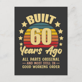 Convite Construído há 60 anos Todas as Peças Originais Ani