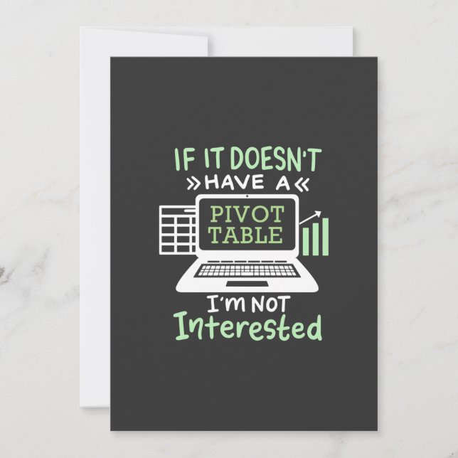 Convite Contabilista Tem Uma Mesa Dinâmica (Frente)