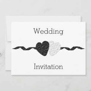 Convite Contemporâneo De Casamento
