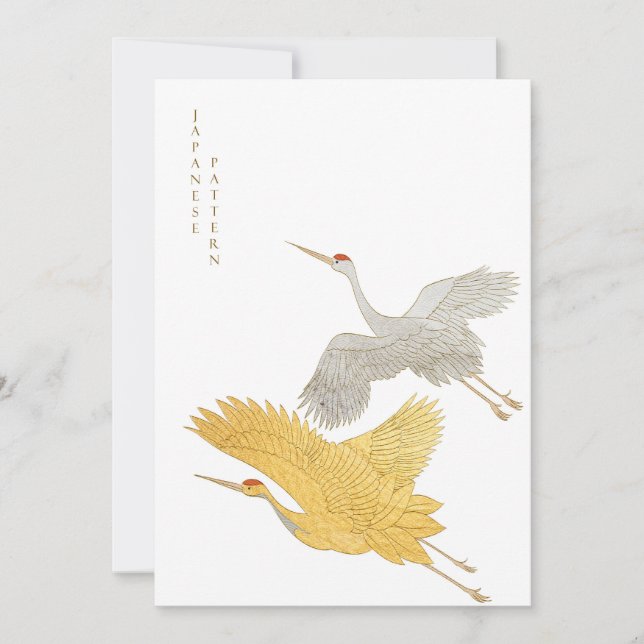 Convite Contexto japonês (Frente)